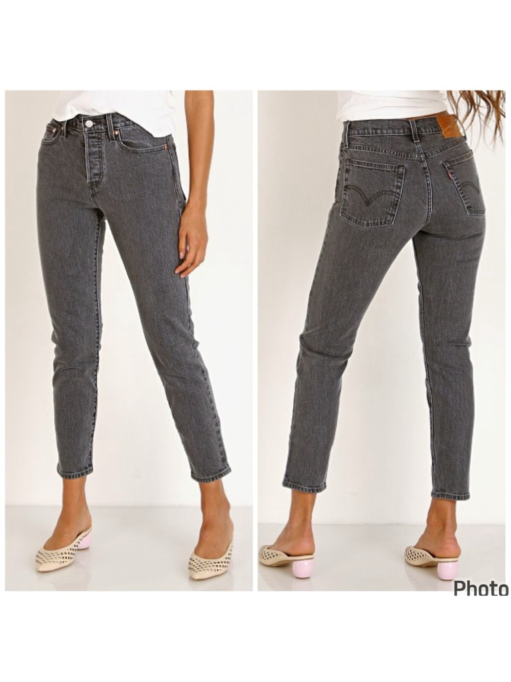 Levi's Wedgie Icon Fit Bite My Dust Jeans Size 25